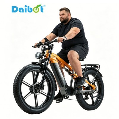 2000W 48V 20Ah E Bike Vollfederung Mittelmotor 7 Gang 100km Reichweite Klappbar