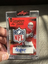 Steve Young  2023 Leaf NFL Signature Shield Autograph /10