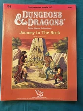 TSR Dungeons & Dragons Dungeon Module B8 Journey to The Rock 1984 9106