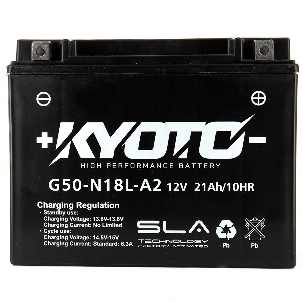 Batterie G50-n18l-a2 technologie SLA avec puissance de démarrage supérieure anti-vibrations