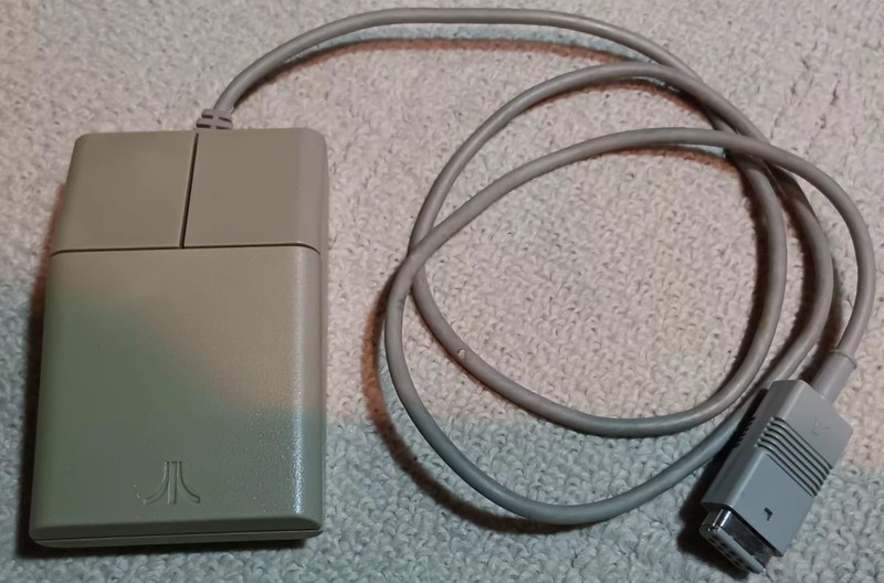 Original STM1 Atari ST Mouse, No Ball Or Cover, But Is Clean And Properly Tested