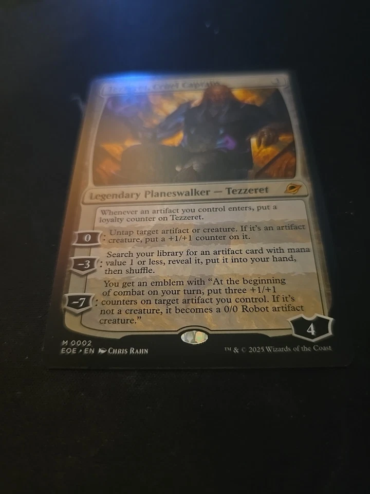 x1x  Tezzeret, Cruel Captain MTG edge of eternities - Image 4 of 4