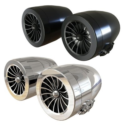 Weather Resistant Motorcycle Sound Kit With Fast Charging Port For Mobile Device