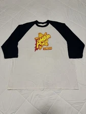 Vintage Amoeba Music Store Logo Raglan T-Shirt Size XL Hollywood Vinyl Records