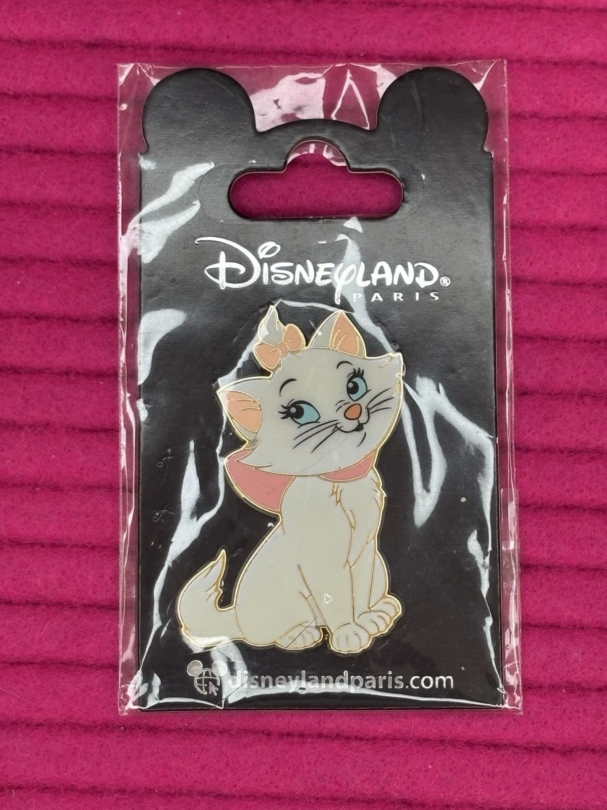 Disneyland Paris Marie Pin Aristocats Kitten Cat Disney Trading Pins