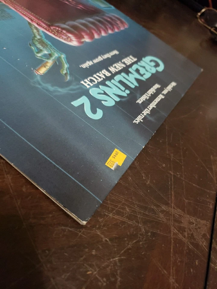 Horror Laserdisc Gremlins 2: The New Batch Widescreen Gizmo 1990 Creatures W8 - Image 4 of 4