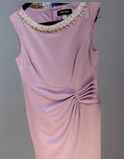 Pre-owned Jessica Howard, Violet Sheath Dress, sz 12 Petite Gorgeous 