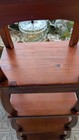 Vintage 38" Unique Shelf Stand Wood 5 Tier Farmhouse Cottagecore Rustic Decor — photo 7