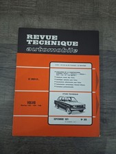Revue technique Volvo 142