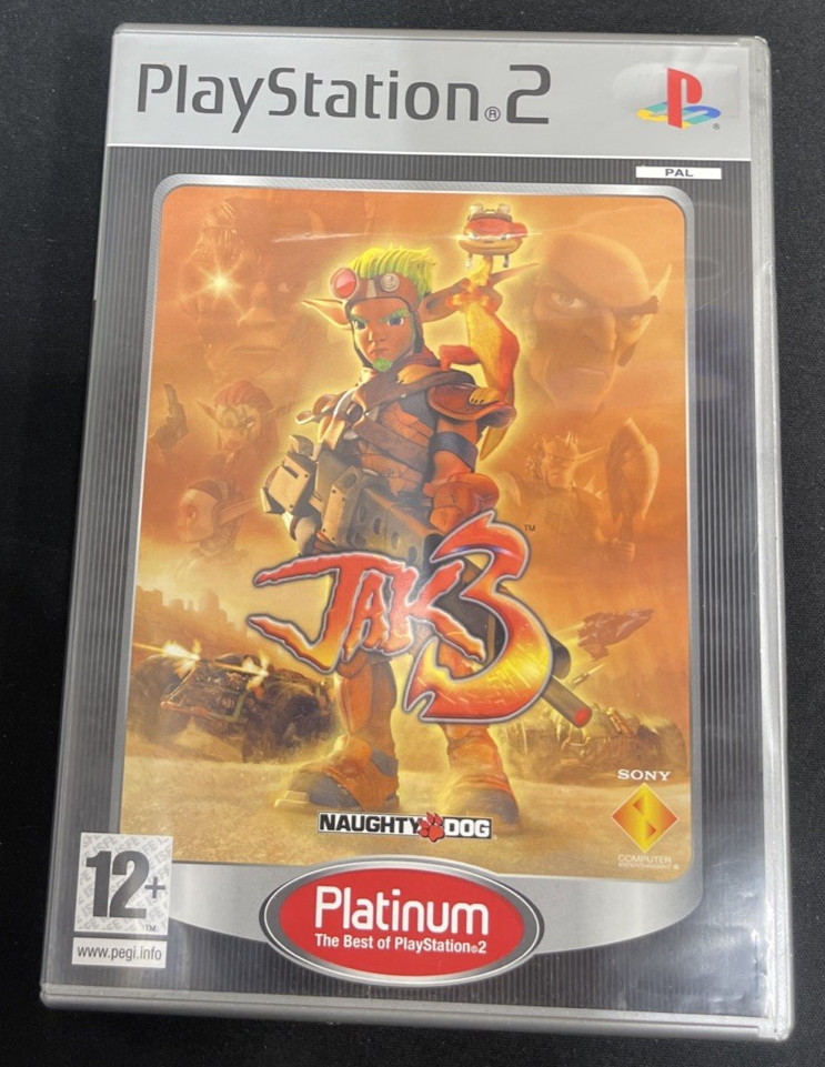 PlayStation2 : Jak 3: Platinum  with Manual | PS2 PlayStation 2  GOOD CONDITION