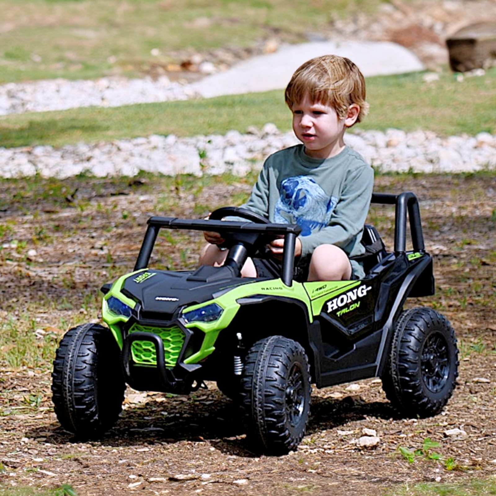 Kids Electric 4/6 Wheeler Car Ride on Toy 3-6 mph Truck Off-road UTV with Remote