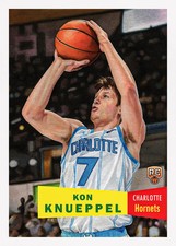 TOPPS NBA LIVING SET 2025-2026 KON KNUEPPEL CHARLOTTE HORNETS #15 base PREORDINE