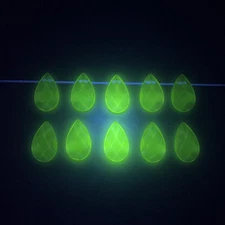 1 PC Uranium Crystal Chandelier For Repurpose Or Jewelry Making Beading Gem