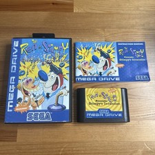 Thumbnail of ebay&reg; auction 286755623950 | The Ren & Stimpy Show Stimpy's Invention - Sega Mega Drive - boxed with manual 