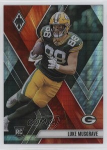 2023 Panini Phoenix Rookies Fire Burst /340 Luke Musgrave #160 Rookie RC