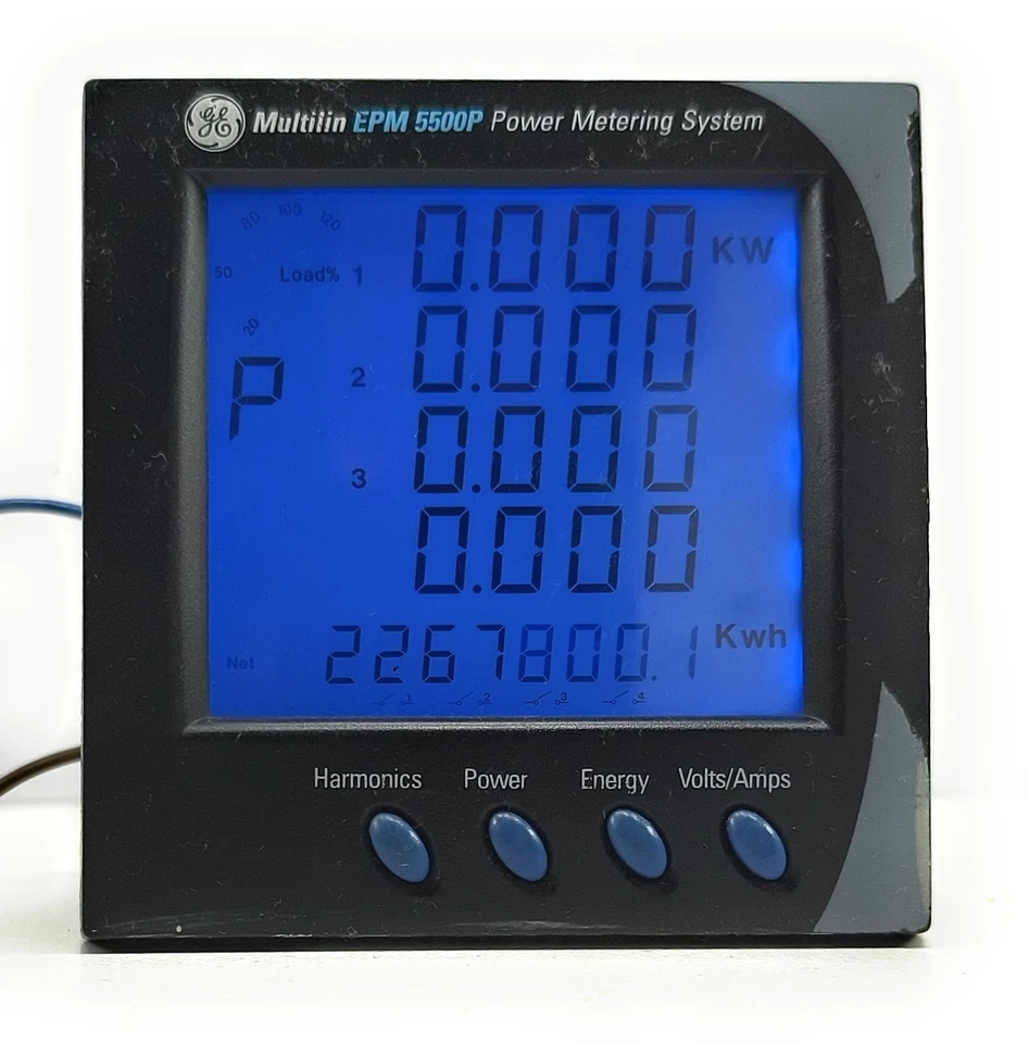 GE Multilin EPM 5500P Puissance Métrage Système PL5500 D Multi Fonctions Mètre - Photo 3/4