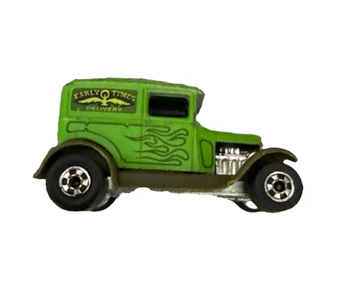 Vintage 1977 Hot Wheels Ford A-OK Green Early Times Delivery Truck Hong Kong