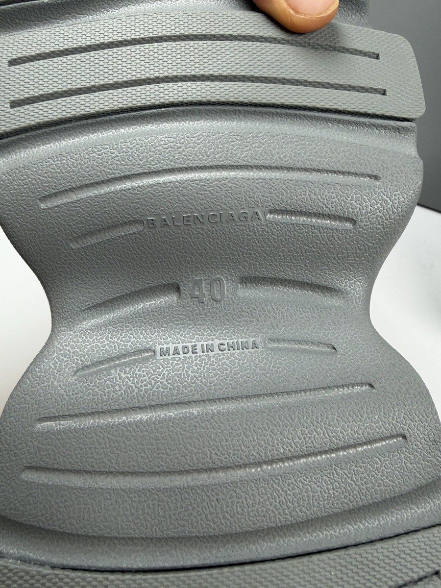 Size 40EU/7US - Balenciaga HD Mule Slip On Gray NEW! Size 40EU/7US - Balenciaga HD Mule Slip On Black NEW! | eBay main image 3