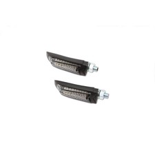 HIGHSIDER Motorrad LED Blinker Positionslicht ARC Schwarz Getönt 2in1 E-geprüft