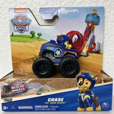 Paw Patrol Pup Squad Racers   Chase 2  Rescue Wheels Mini Vehicle NEW
