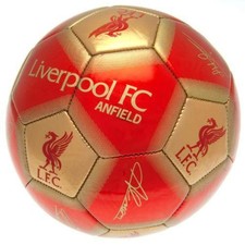 Image of Liverpool FC Signature Football .New 5, Red 