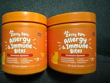 2 PACK Zesty Paws Allergy  Immune Bites - Exp 11/27 - FREE SHIPPING