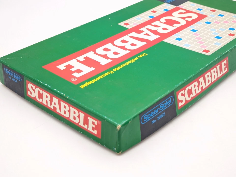 Scrabble Original Brettspiel Legespiel vollständig Holz Steine Vintage - Bild 4 von 4