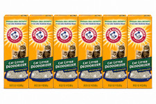 Cat Litter Deodorizer Arm Hammer 6 Pack Baking Soda Odor Eliminator 30oz Ese