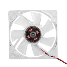 PC Case Fan, 80Mm LED Light 12V 4Pin Mute PC Case Cooling Fan for Computer Case