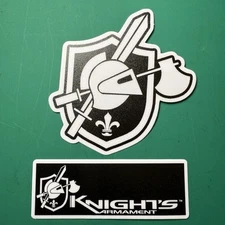 🔥(2-Pack) Knights Armament AR Tactical Decal Stickers Made w/ 3M (Waterproof)