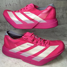 Adidas Adizero Adios Pro 4 M Shock Men's Size 12 Pink Running Shoes JR1269