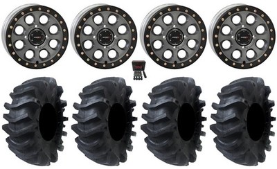 System 3 SB-7 14'' Wheels Ti (4+3) 30'' AquaTorque Tires Textron Wildcat XX