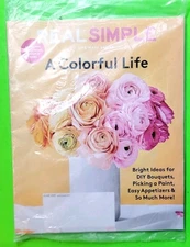 REAL SIMPLE MAGAZINE-A COLORFUL LIFE. FACTORY SEALED. June 2021.
