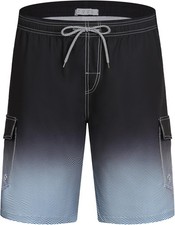 Men's Swim Trunks Quick Dry Bathing Suit Board Shorts Mesh Lining Beach Swimwear