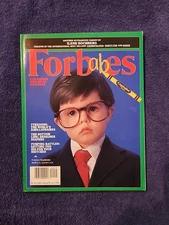 Forbes by Ilene Hochberg 1989 Magazine Parody Forbabes Babies Who Mean Business