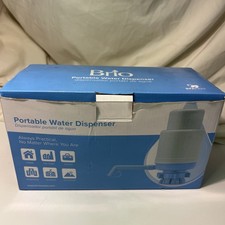 Brio Universal Manual Beverage Water Pump, Fits 3 and 5 Gallon Bottles BPA Free 