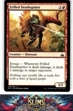 Magic the Gathering MTG Rivals of Ixalan Frilled Deathspitter #104 Buy 2 Get 1