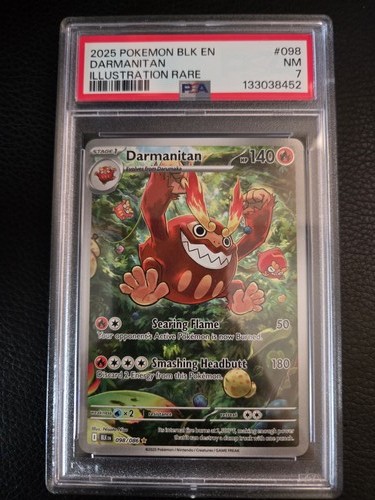 Darmanitan graded PSA 7 for sale on eBay
