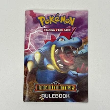 Pokémon TCG EX Dragon Frontiers 2006 Rule Book / Card List Feraligatr Typhlosion