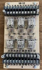 CERBERUS PYROTRONICS SIEMENS SR-32 SUPPLEMENTARY RELAY MODULE REV 8 580-121791