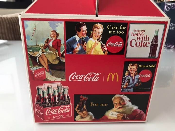 Coca-Cola Coke Glass Complete Set BOX McDonald's Limited Coca-Cola Coke Glass Complete Set BOX McDonald's Limited