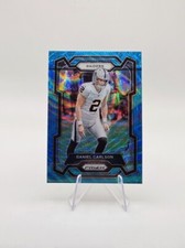 Daniel Carlson 2023 Panini Prizm Blue Wave SP /199 #173 Raiders