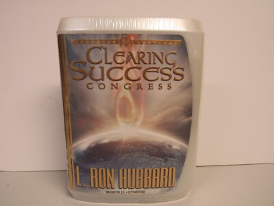 Scientology Clearing Success Congress L. Ron Hubbard Sealed Audiobook CD