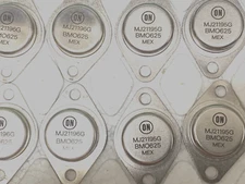 1 PAIR MJ21195G+MJ21196G  Transistor - TO-3 (TO3) PNP+NPN   250V 16A