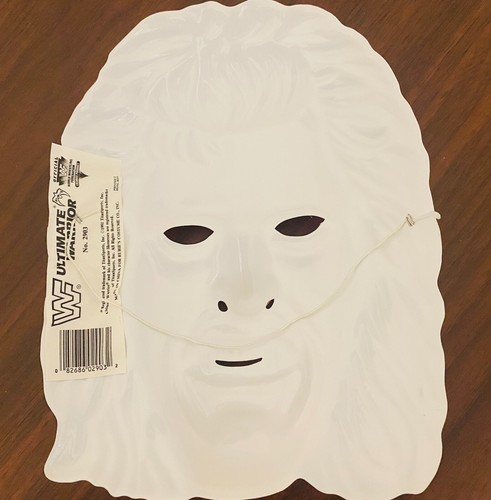 THE ULTIMATE WARRIOR MASK PVC WWF LEGENDARY WRESTLER 1991 TITAN SPORTS RUBIES - Picture 2 of 2