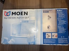 Moen Adler Single-Handle 4-Spray Shower Faucet Chrome Valve Included 82680