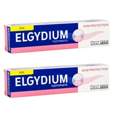 Elgydium Gum Protection Oral Hygiene Toothpaste Anti-Plaque Effectiveness 2x75ml