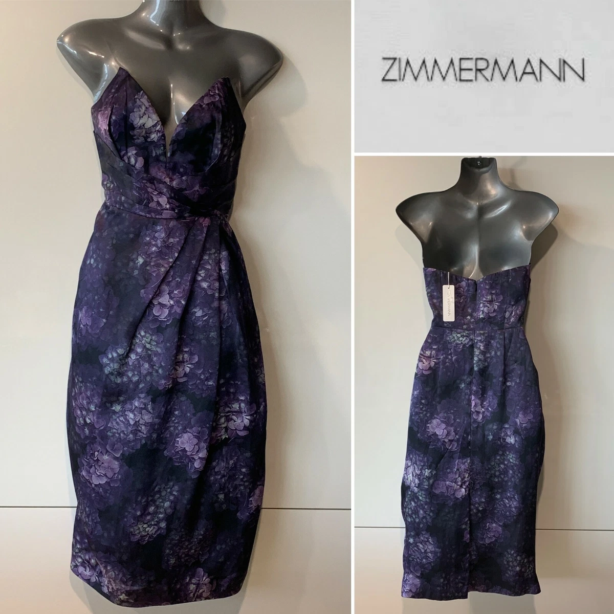Zimmermann clearance hydrangea dress