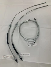 Corvette C2 Front & Rear Parking Brake Cable Kit 1964-1965