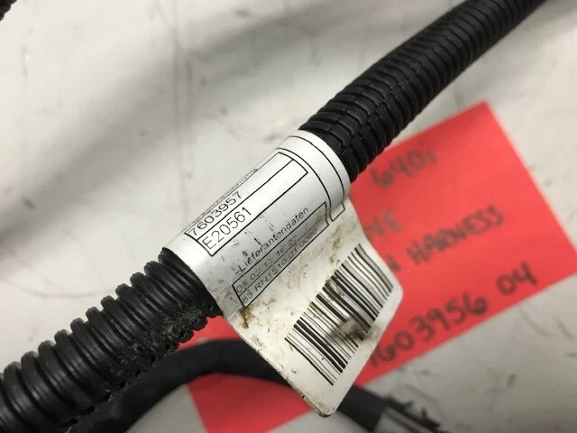 11-18 BMW 640i 650 M6 F06 F12 F13 TRANSMISSION WIRING HARNESS LOOM 7603956-04 - Image 3 of 4